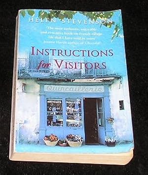 Seller image for Instructions for Visitors for sale by Yare Books