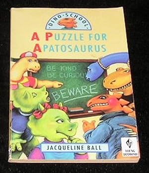 Image du vendeur pour A Puzzle for Apatosaurus mis en vente par Yare Books