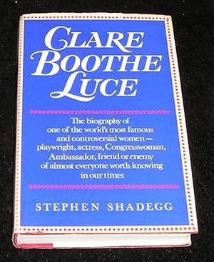 Immagine del venditore per Clare Bothe Luce venduto da Yare Books