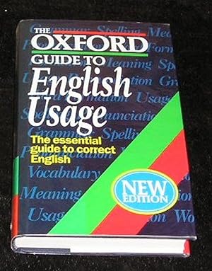 Imagen del vendedor de The Oxford Guide to English Usage a la venta por Yare Books