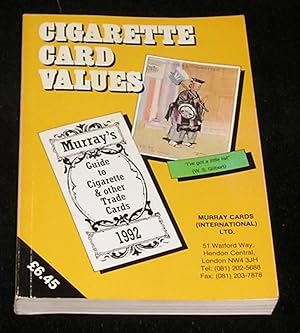 Seller image for Cigarette Card Values 1992 for sale by Yare Books