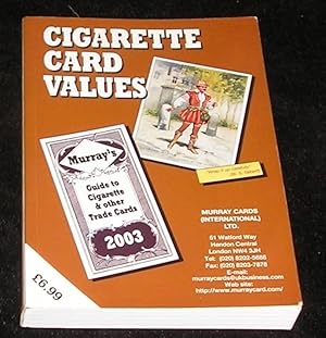 Immagine del venditore per Cigarette Card Values 2003 venduto da Yare Books