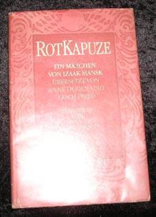 Imagen del vendedor de Rotkapuze Ein Marchen Von Izaak Mansk a la venta por Yare Books