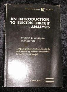 Seller image for An Introduction to Electric Circuit Analysis for sale by Yare Books