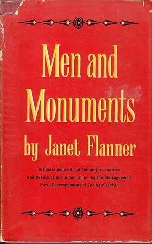 Imagen del vendedor de Men and Monuments a la venta por Badger Books