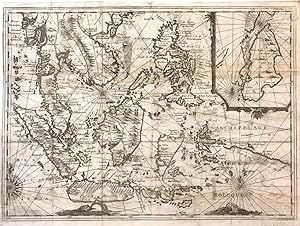 [Southeast Asia]; Rare 1725 Map of East Indies and South East Asia