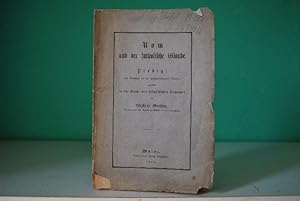 Bild des Verkufers fr Rom und der katholische Glaube. Predigt am Sonntag in der Frohnleichnams-Octave gehalten in der Kirche des bischflichen Seminars. zum Verkauf von Gppinger Antiquariat