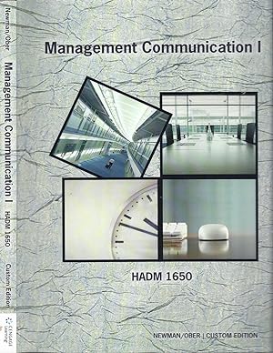 Imagen del vendedor de Management Communication I: HADM 1650 (Custom Edition for Cornell University) a la venta por Alplaus Books
