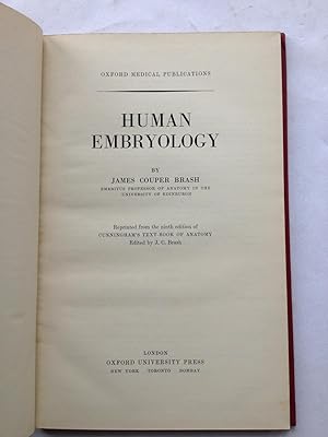 Seller image for Human Embryology for sale by Book Souk
