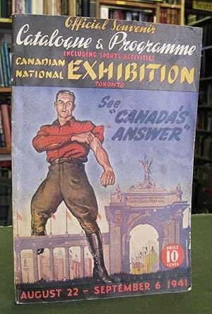 Official Souvenir Catalogue & Programme Including Sports Activities: Canadian National Exhibition...