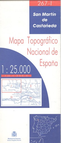 (267-I).mapa topográfico san martín de castañeda (1:25.000)