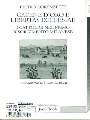 Catene d'oro e libertas ecclesiae