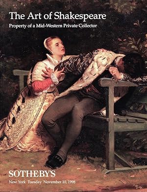 The Art Of Shakespeare, Property Of A Midwestern Private Collector, New York, Tuesday November 10...