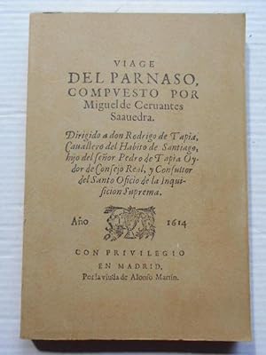 Imagen del vendedor de VIAGE DEL PARNASO (Viaje), Compuesto por . Imp. Viuda de Alonso Martn, Madrid 1614. a la venta por Carmichael Alonso Libros