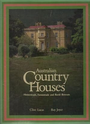 Seller image for AUSTRALIAN COUNTRY HOUSES for sale by Black Stump Books And Collectables