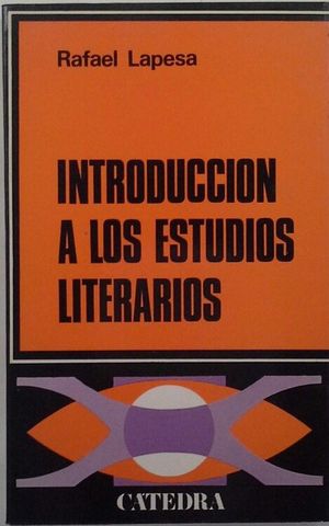 INTRODUCCIÓN A LOS ESTUDIOS LITERARIOS