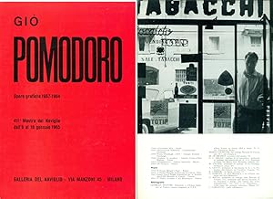 Giò Pomodoro. Opere grafiche 1957-1964. 411^ Mostra del Naviglio, 1965