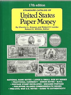 Seller image for Standard Catalog of United States Paper Money - SIGNED COPY for sale by Sabra Books