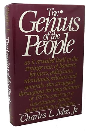 Seller image for THE GENIUS OF THE PEOPLE for sale by Rare Book Cellar