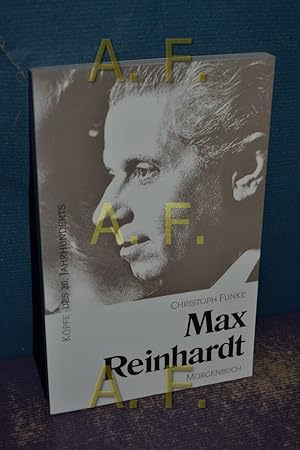 Bild des Verkufers fr Max Reinhardt (Kpfe des XX. Jahrhunderts 130) zum Verkauf von Antiquarische Fundgrube e.U.