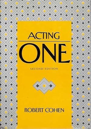 Seller image for ACTING ONE for sale by By The Way Books