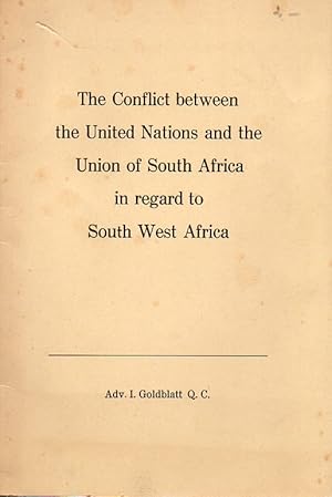 The Conflict between the United Nations and the Union of South Africa