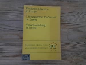 Seller image for Pre-school education in Europe. L' enseignement pr-scolaire en Europe = Vorschulerziehung in Europa. Paedagogica Europaea. Vol. 9,1974/1. for sale by Antiquariat Bookfarm