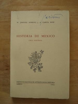 Seller image for Historia de Mexico - Una Sintesis for sale by Antiquariat Birgit Gerl