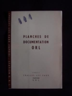 Planches de documentation ORL