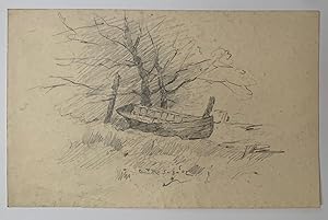 Untitled (Wooden boat)