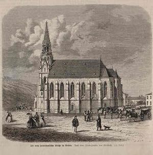 Die neue protestantische Kirche in Brünn. Nach einer Photographie von Kirchhoff. (S. 259)