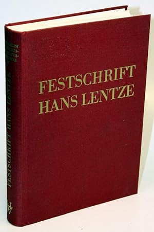 Seller image for Festschrift Hans Lentze. Zum 60. Geburtstag dargebracht von Fachgenossen und Freunden. for sale by Antiquariat Gallus / Dr. P. Adelsberger