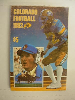 1983 University of Colorado Football Media Guide [Cover title: Colorado Football 1983]