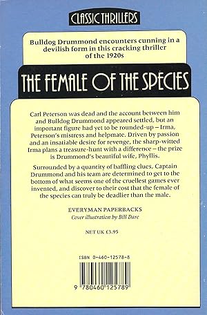 Immagine del venditore per THE FEMALE OF THE SPECIES venduto da MURDER BY THE BOOK