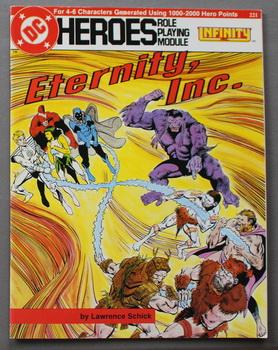 Eternity, Inc. - Infinity Inc. (DC Heroes Role Playing Module Game ; RPG Role-Playing Game; Role ...