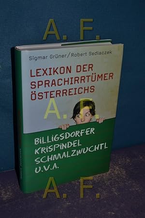 Bild des Verkufers fr Lexikon der Sprachirrtmer sterreichs zum Verkauf von Antiquarische Fundgrube e.U.