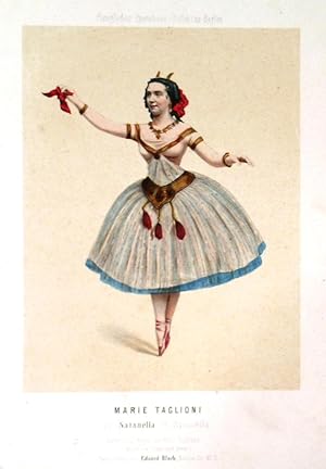 MARIE TAGLIONI as Satanella in the ballet of the same name in three acts from P.Taglioni. This ...