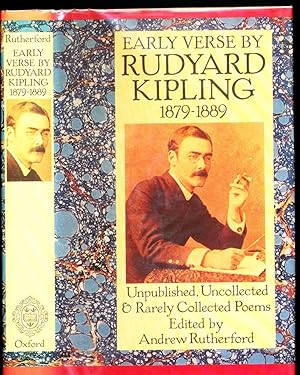 Bild des Verkufers fr Early Verse by Rudyard Kipling 1887-1889 Unpublished, Uncollected and Rarely Collected Poems zum Verkauf von Begging Bowl Books