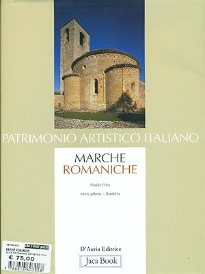 Bild des Verkufers fr Patrimonio artistico italiano Marche Romaniche zum Verkauf von Librodifaccia