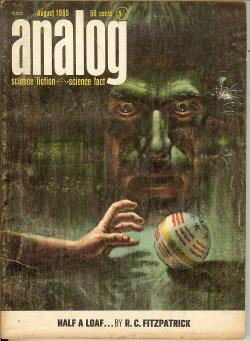 Imagen del vendedor de ANALOG Science Fiction/ Science Fact: August, Aug. 1965 a la venta por Books from the Crypt