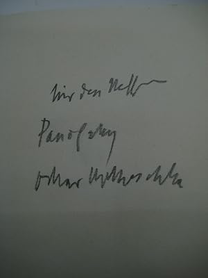 Oskar Kokoschka. Lithographien. Einführung und Gespräch mit dem Künstler. 16.-22. Ts.