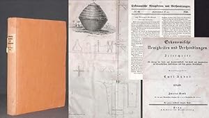 Imagen del vendedor de Oekonomische Neuigkeiten und Verhandlungen. Zeitschrift fr alle Zweige der Land- und Hauswirthschaft, des Forst- und Jagdwesens im osterreichischen Kaiserthume und dem ganzen Teutschland. Jahrgang 1840, Zweiter Band (Nr. 61-120, sowie Literrischer Anzeiger Nr. 2 und 3). a la venta por Antiquariat Hilbert Kadgien