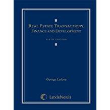 Seller image for Real Estate Transactions, Finance and Development for sale by BarristerBooks