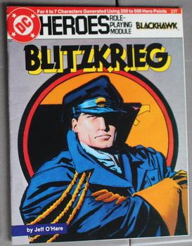 Blitzkrieg - Blackhawk. (DC Heroes Role Playing Module Game ; RPG Role-Playing Game; Role & Playi...