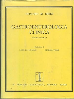 Bild des Verkufers fr gastroenterologia clinica 2 vv zum Verkauf von Librodifaccia