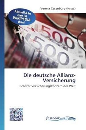Seller image for Die deutsche Allianz-Versicherung : Grter Versicherungskonzern der Welt for sale by AHA-BUCH