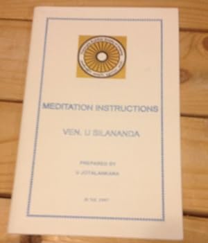 Immagine del venditore per Meditation Instructions venduto da Xochi's Bookstore & Gallery