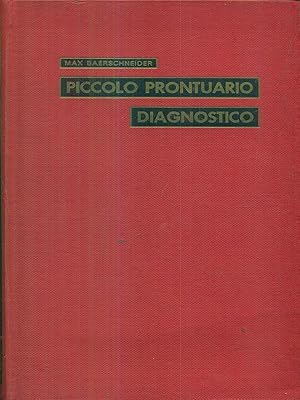 Bild des Verkufers fr Piccolo prontuario diagnostico zum Verkauf von Librodifaccia