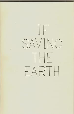 IF SAVING THE EARTH