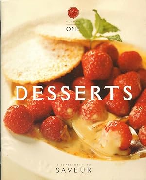 Immagine del venditore per DESSERTS Volume One A Supplement to Saveur venduto da The Avocado Pit